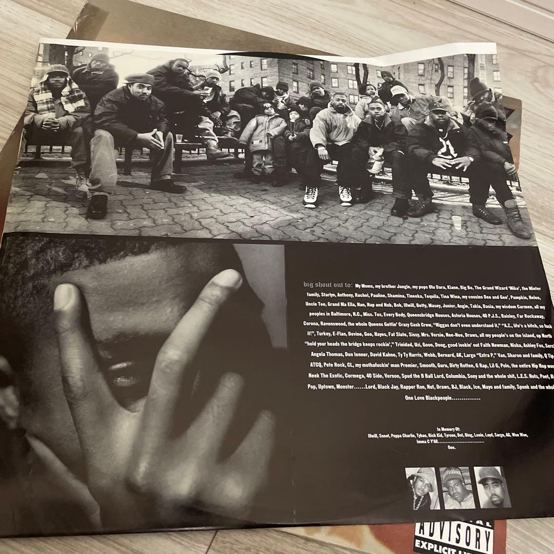 激レアオリジナル盤★刻印入り★NAS illmatic レコード