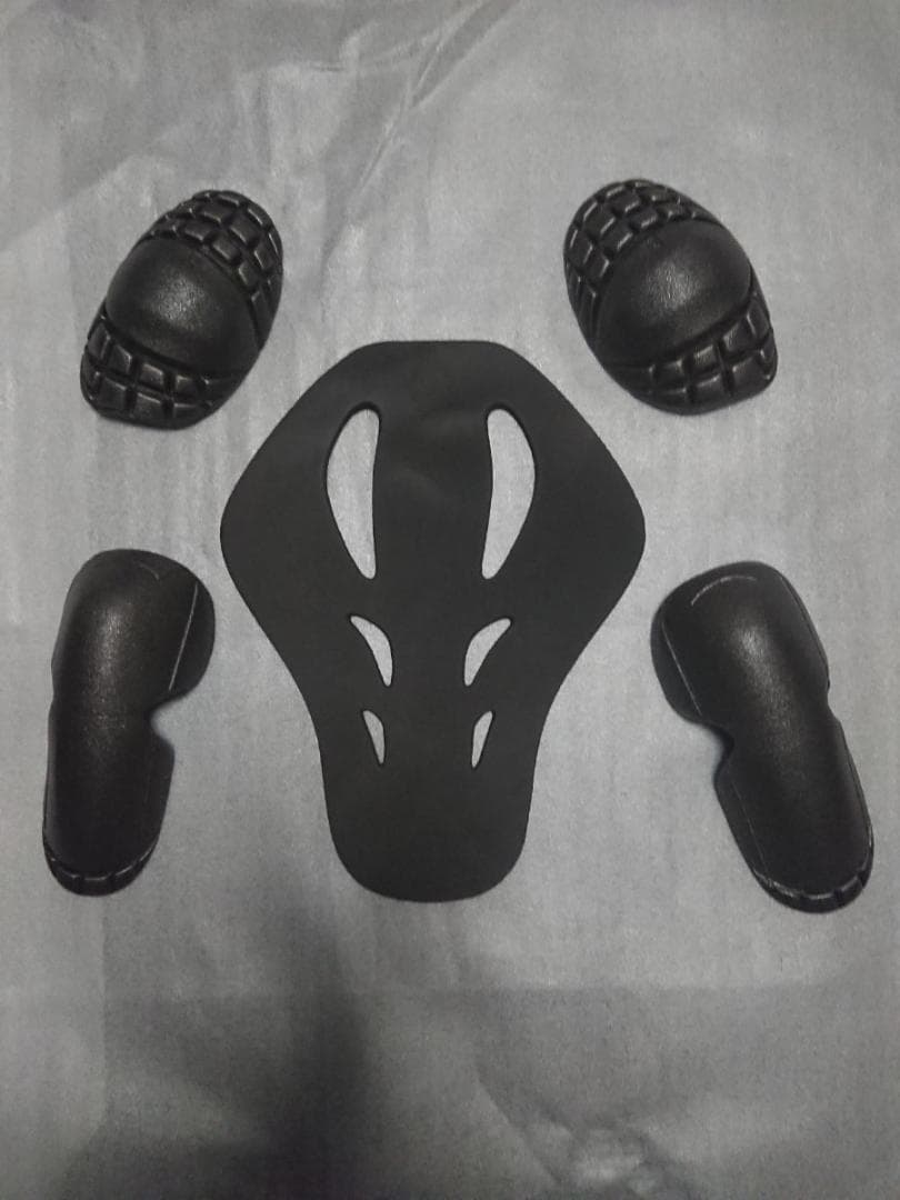 値下 SIMPSON ライディングジャケット 冬用インナー付き レッド/ブラック