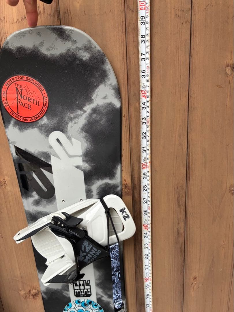 K2 スノーボード グレー ブラック