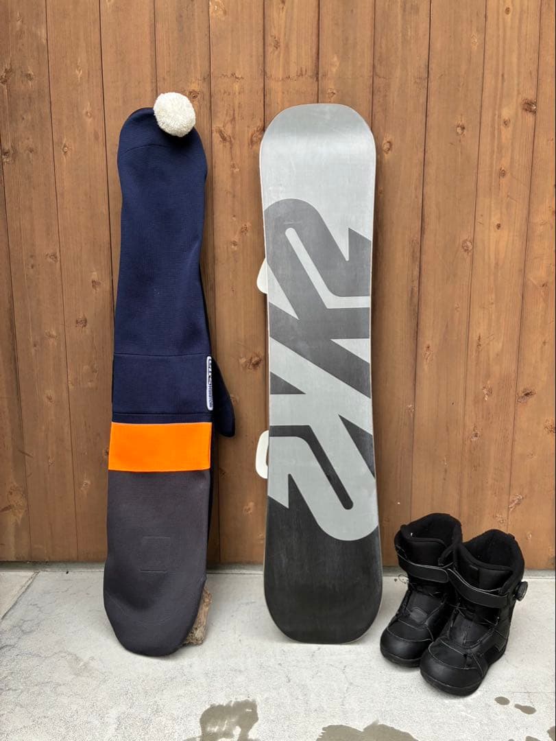 K2 スノーボード グレー ブラック