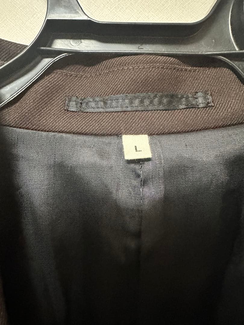 無印良品 MUJI Labo ユニフォーム素材で作ったブレザー L ブラウン