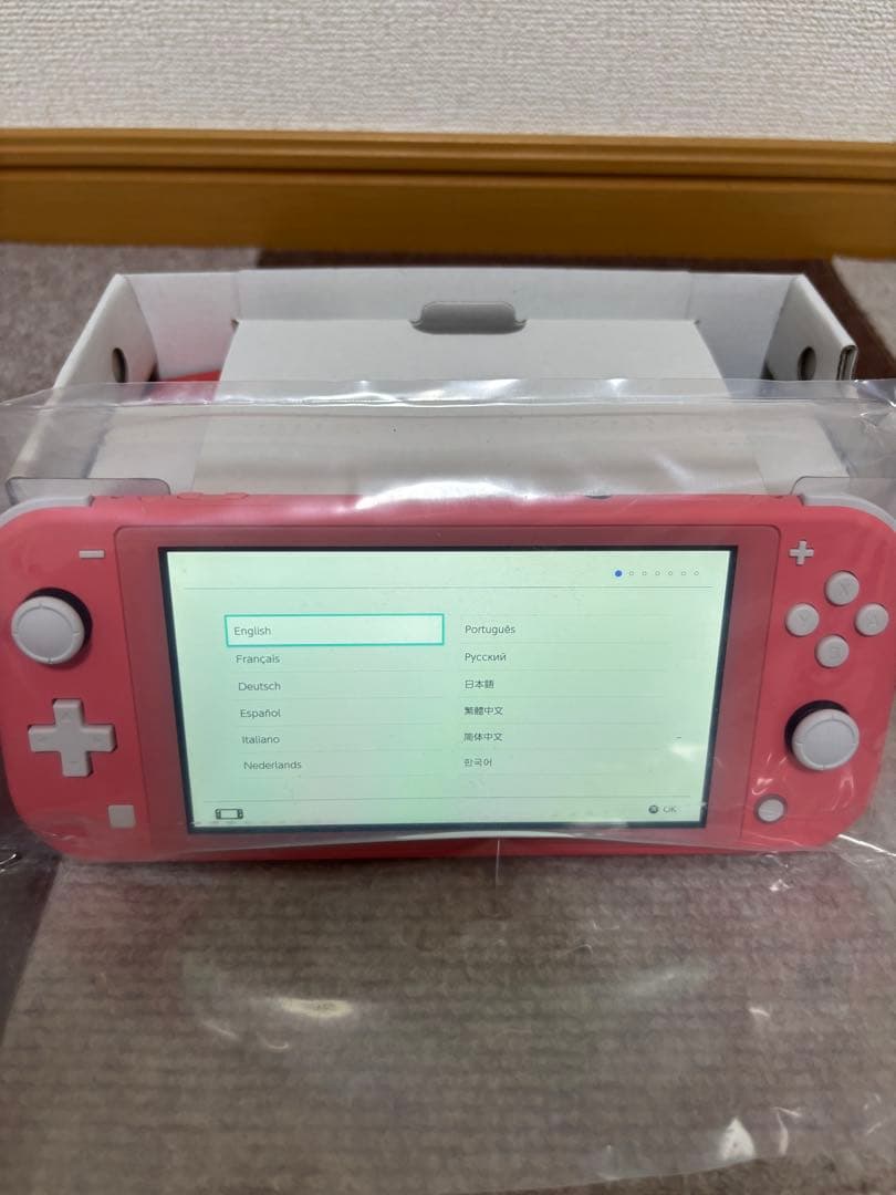 NintendoSwitch Lite 本体　新品未使用　 R7.4月購入品