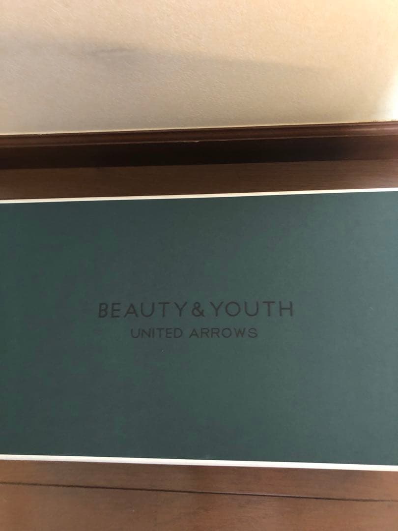 BEAUTY&YOUTH ブラックレザーシューズ US8