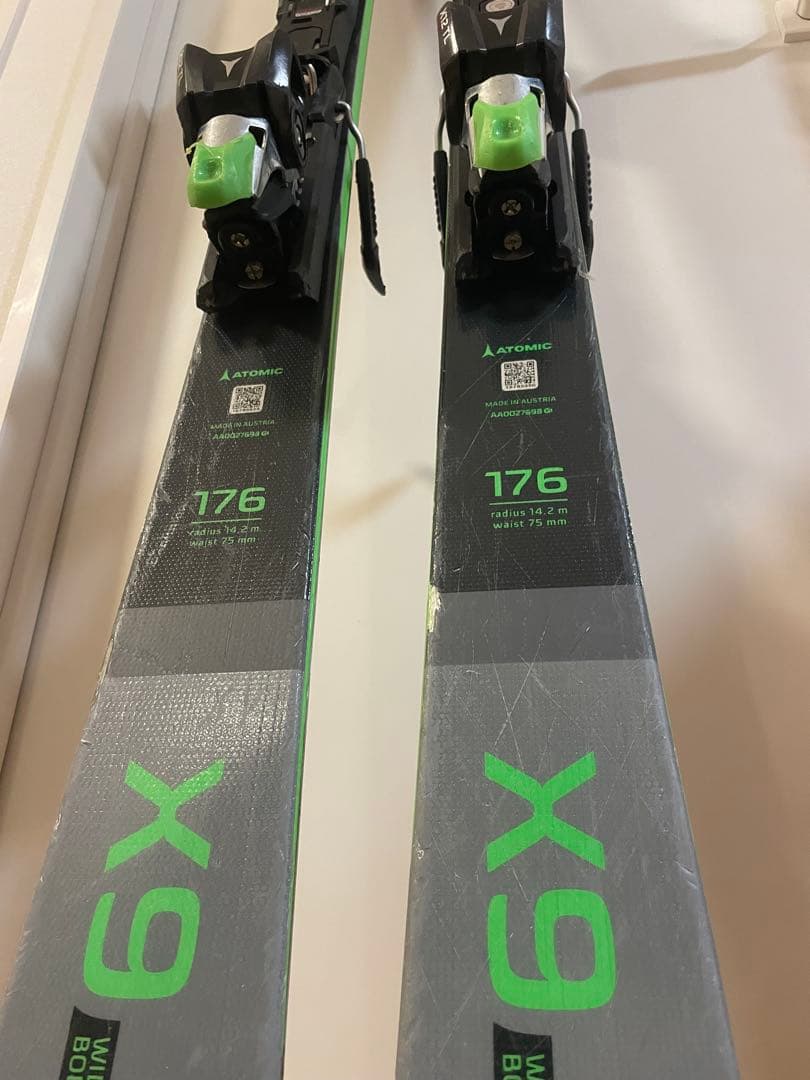 Atomic Redster スキー 176cm ビンディング付き
