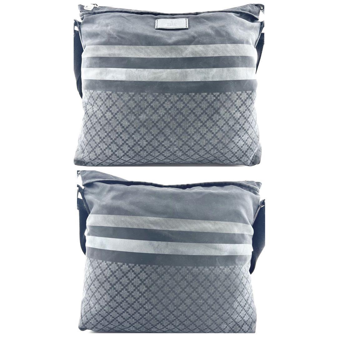 GUCCI　ディアマンテ　シェリーライン　サコッシュ　ショルダーバック　ナイロン