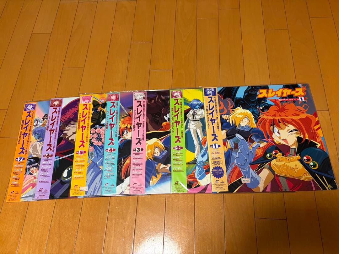 【値下げしました】スレイヤーズ沢山　レーザーディスク