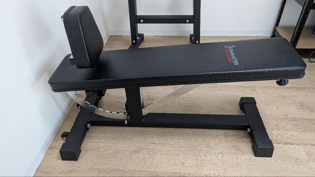 送料込み【チンニング付】Ironmaster スーパーベンチPRO 懸垂可