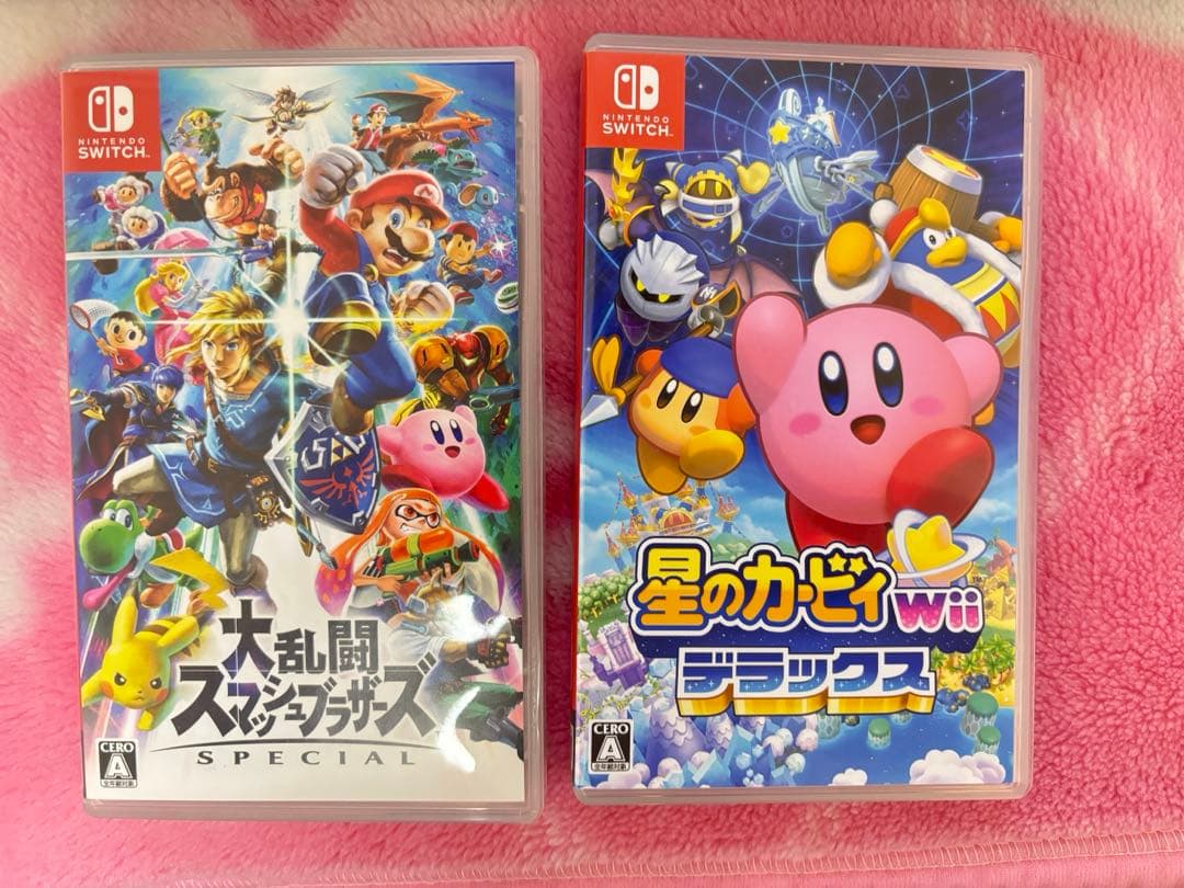 Nintendo Switch本体画面シート付き&ソフトセット