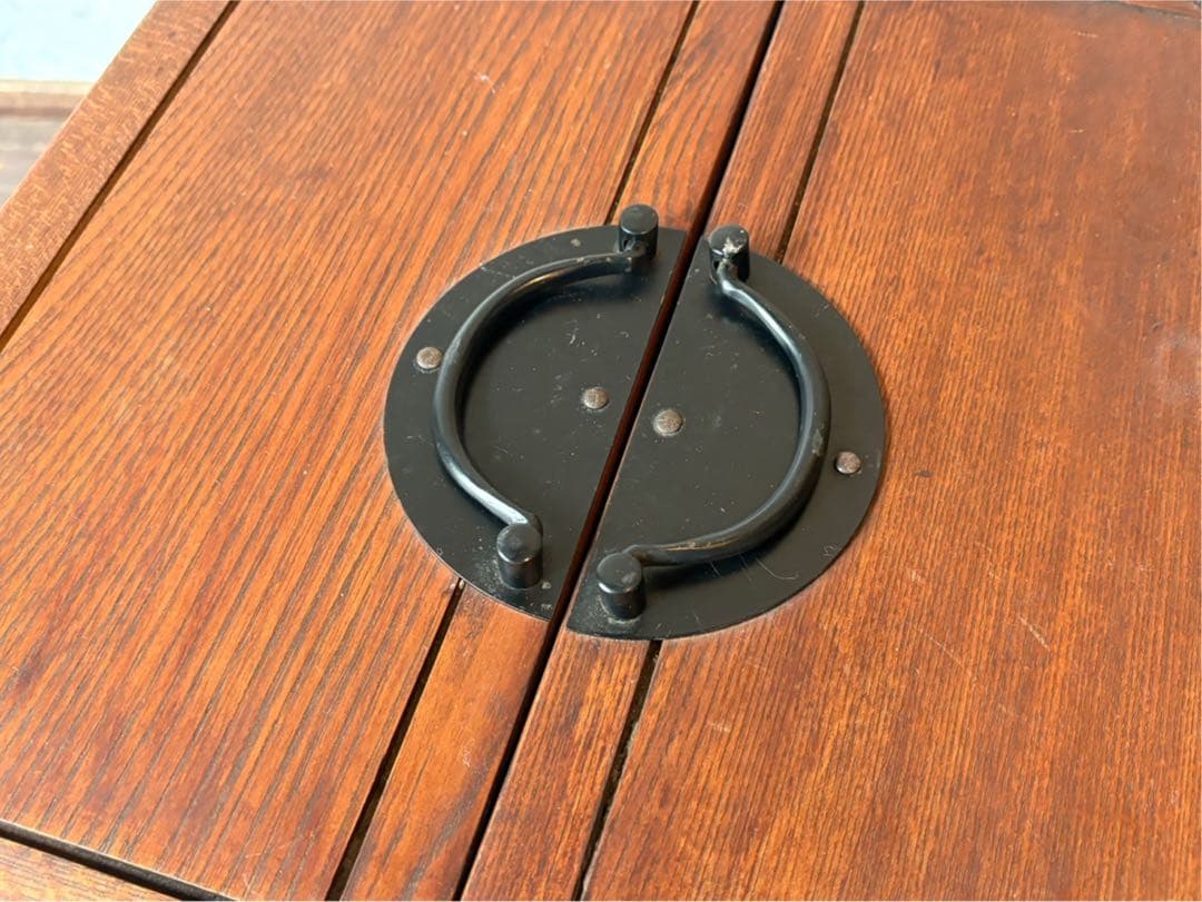 折りたたみ式 薬箪笥 多引出 年代物 インテリア アンティーク 昭和レトロ当時物