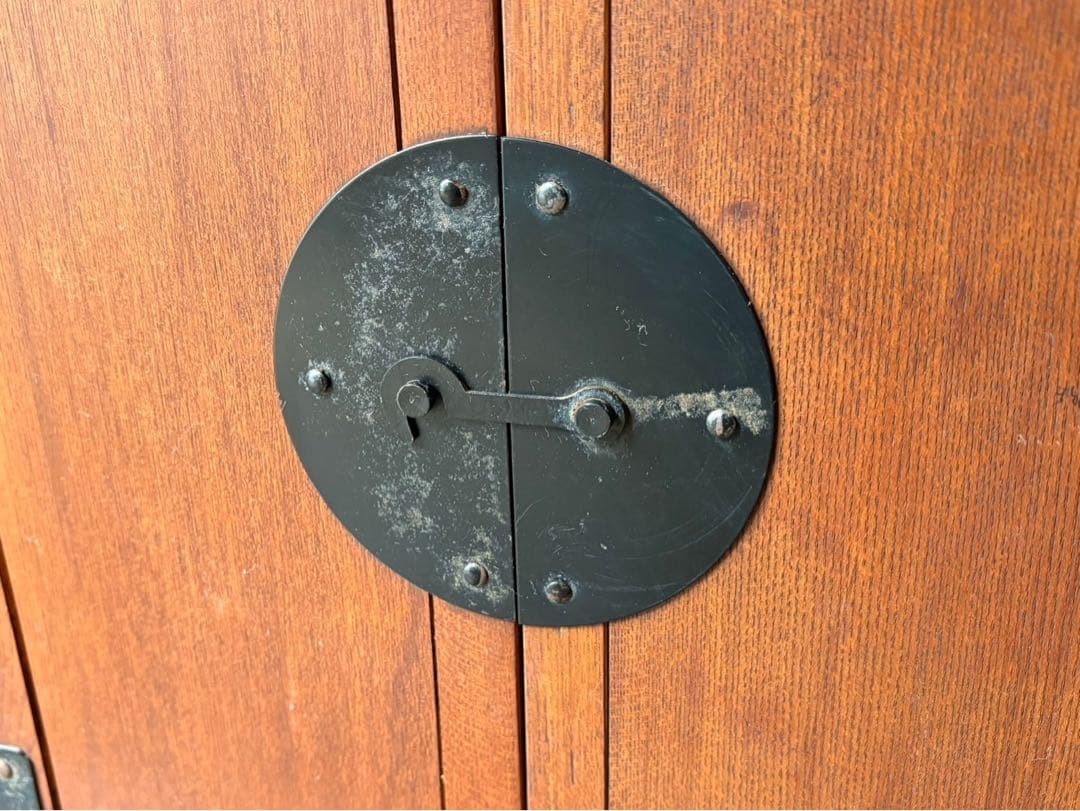 折りたたみ式 薬箪笥 多引出 年代物 インテリア アンティーク 昭和レトロ当時物