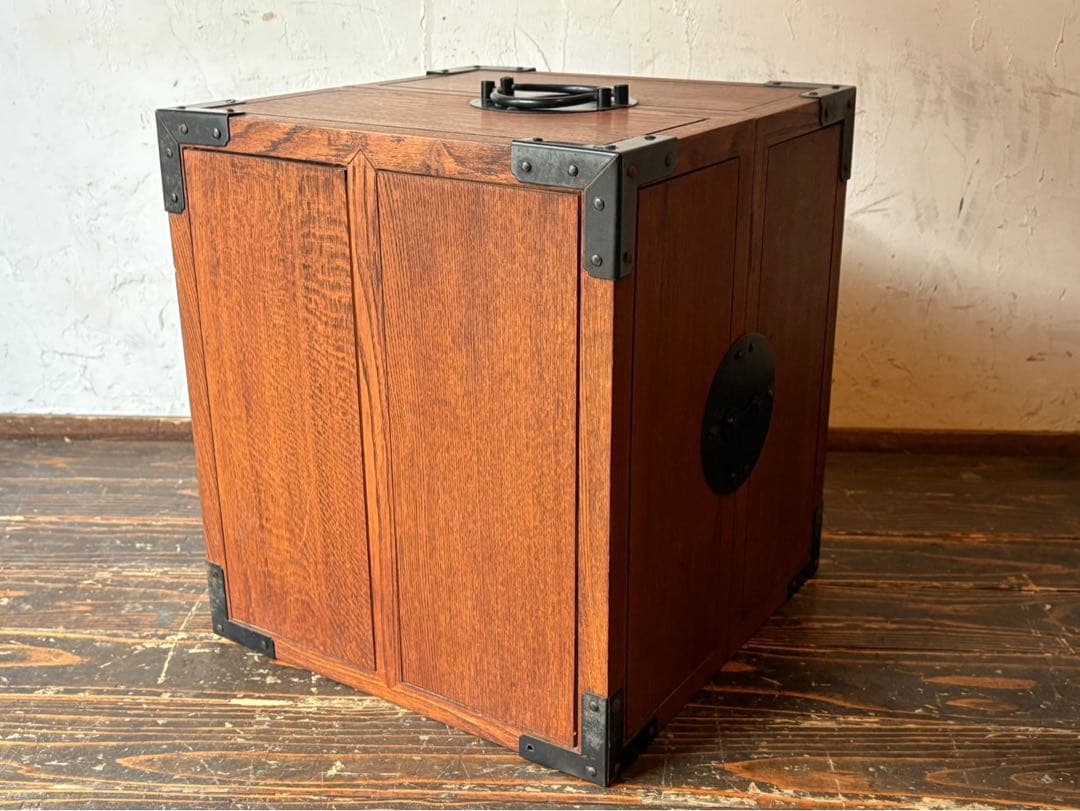 折りたたみ式 薬箪笥 多引出 年代物 インテリア アンティーク 昭和レトロ当時物