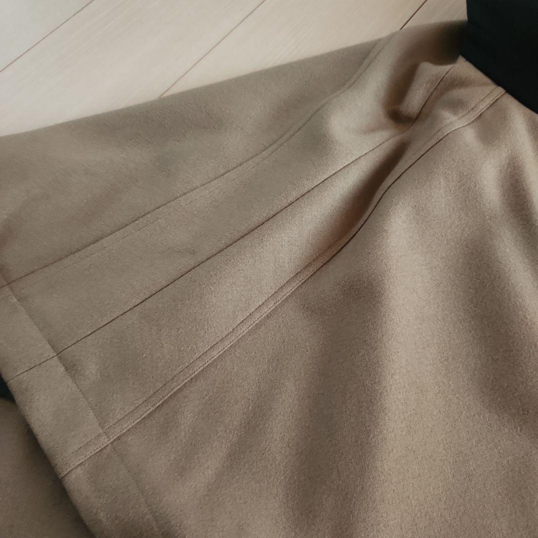 Noble N.Jam ハンティングコート　ケープ　ポンチョ　モカ系　日本製