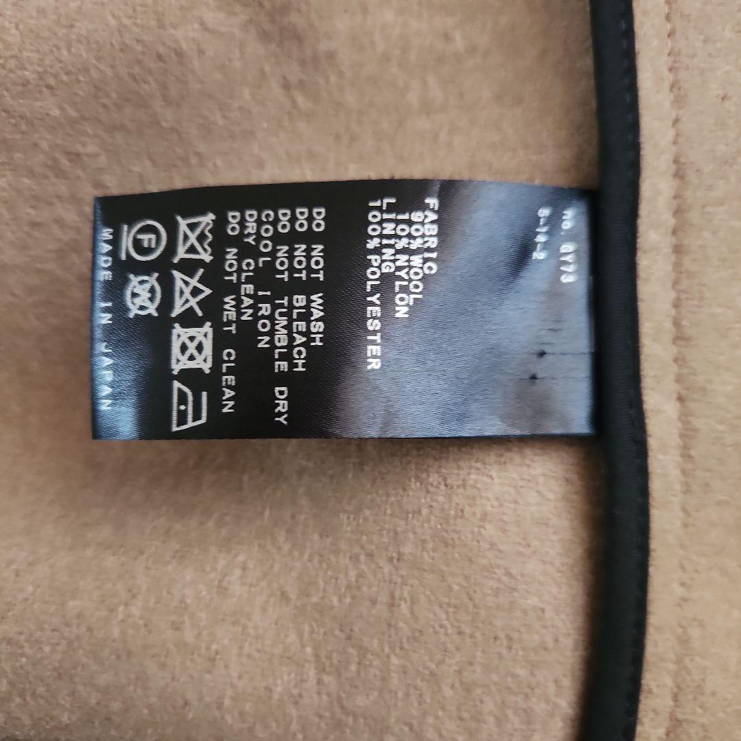 Noble N.Jam ハンティングコート　ケープ　ポンチョ　モカ系　日本製