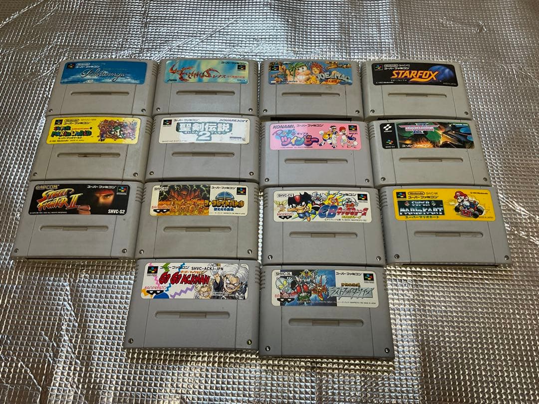 Nintendo superファミコンカセット14個セット【箱無し、バラ売り×】
