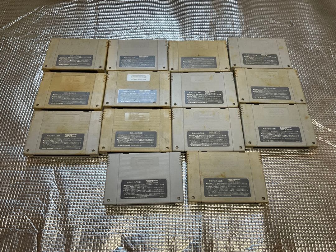 Nintendo superファミコンカセット14個セット【箱無し、バラ売り×】