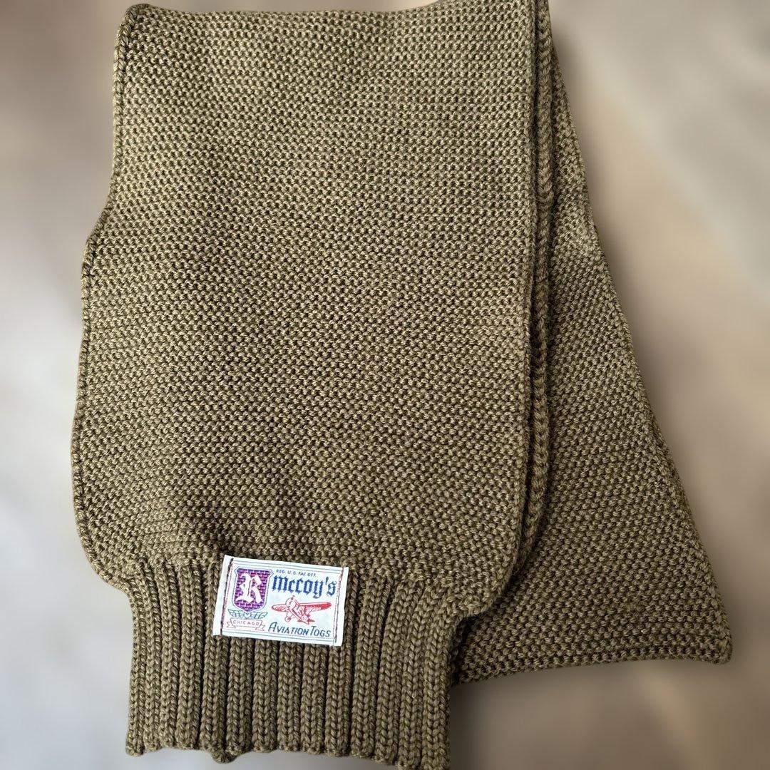 The REAL McCOY'S ニットマフラー