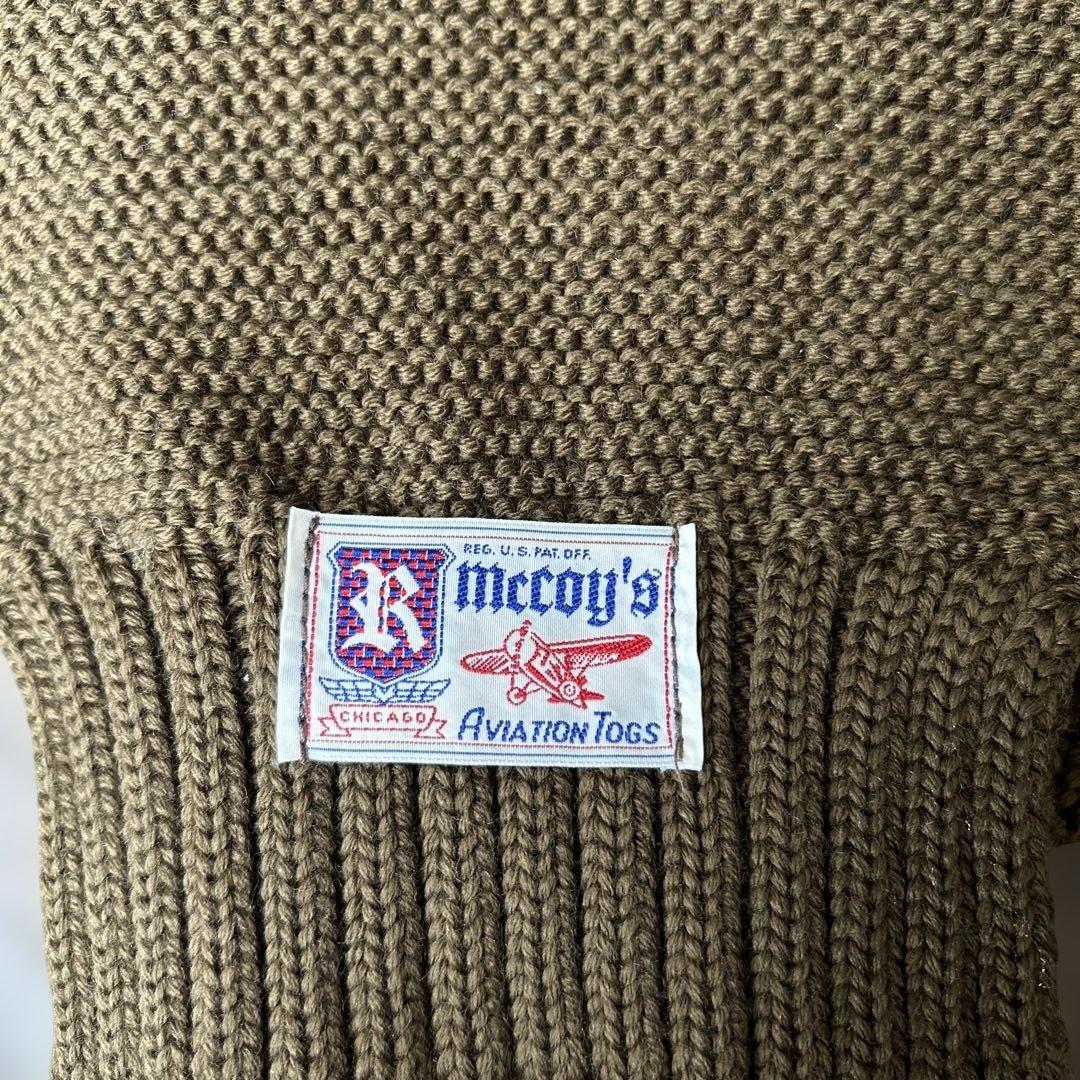 The REAL McCOY'S ニットマフラー