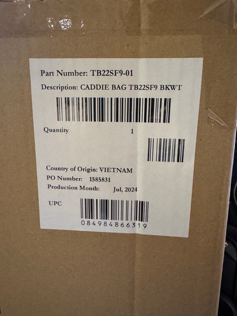 Titleist ツアー キャディバッグ 未使用