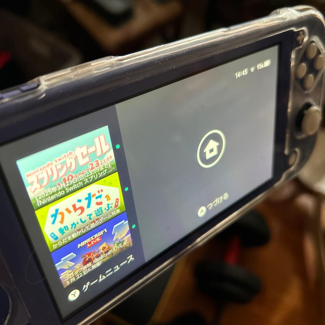 専用です。Nintendo Switch Lite 青色 本体と充電器とケース