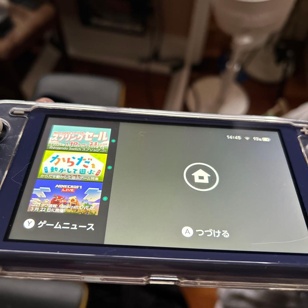 専用です。Nintendo Switch Lite 青色 本体と充電器とケース