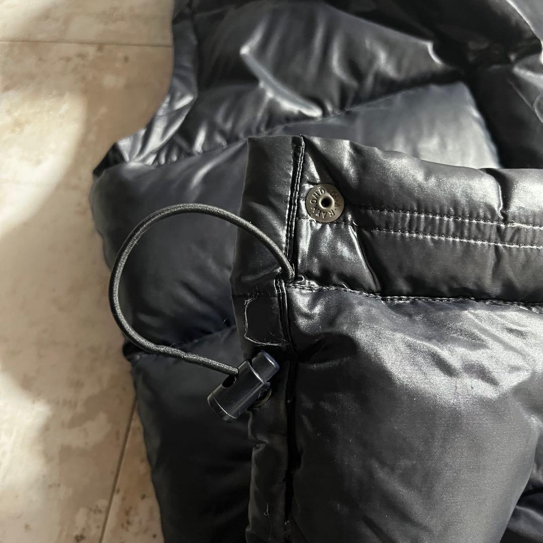 MONCLER モンクレール フランス製 青タグ ダウン ベスト ダークネイビー