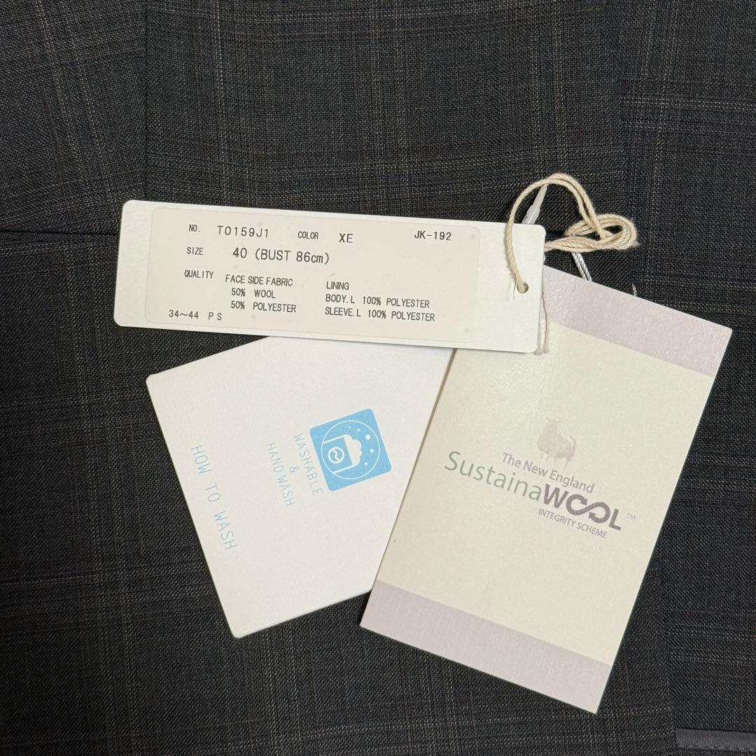 スーツカンパニー　 スカートスーツ上下セット　40サイズ【新品未使用】