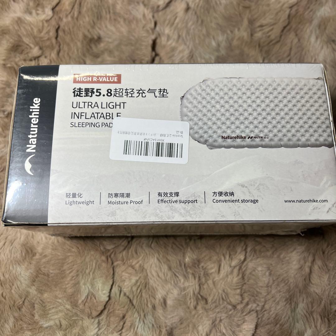 新品未開封　Naturehike 徒野5.8超轻充气垫　超軽量