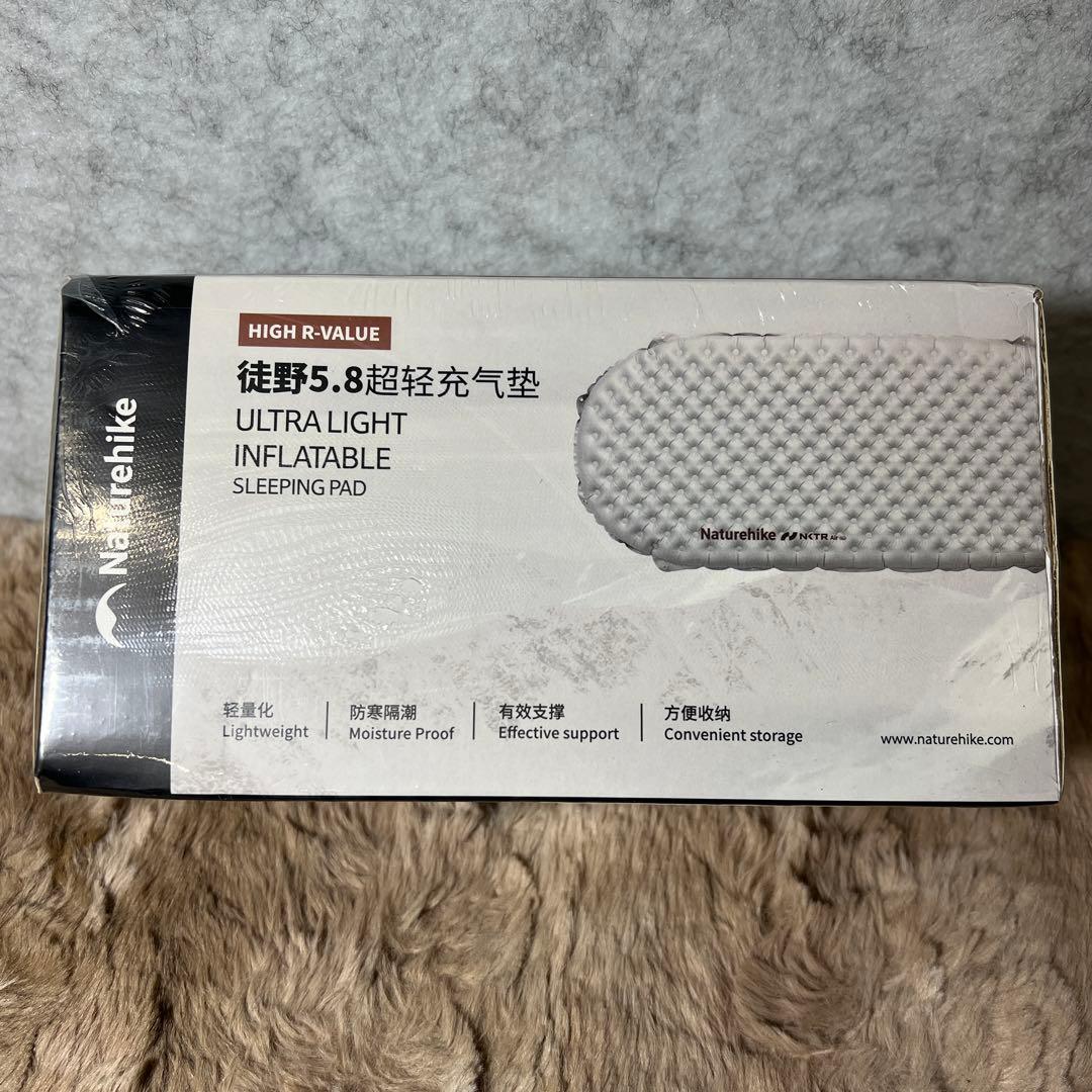 新品未開封　Naturehike 徒野5.8超轻充气垫　超軽量