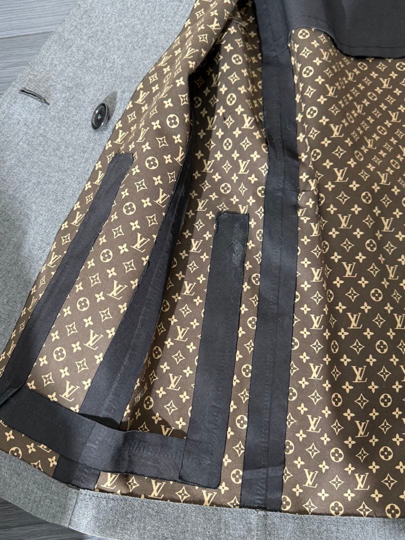 ルイヴィトン フード付きPコート