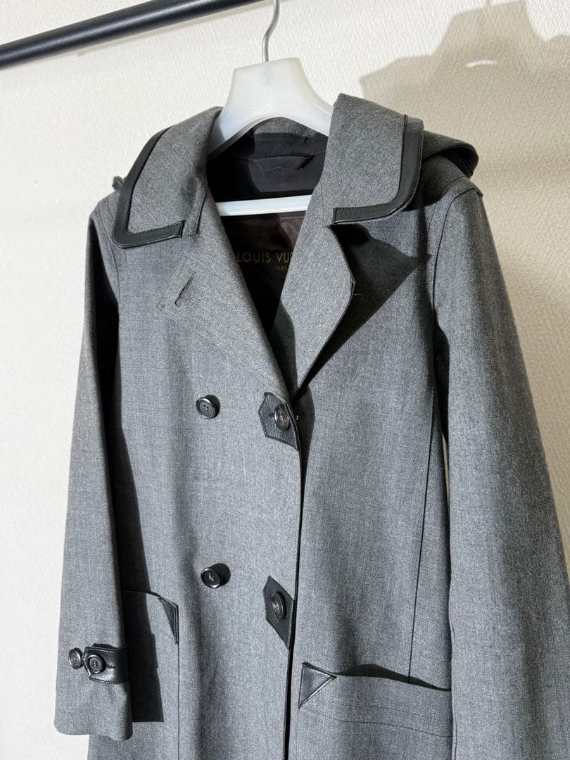 ルイヴィトン フード付きPコート