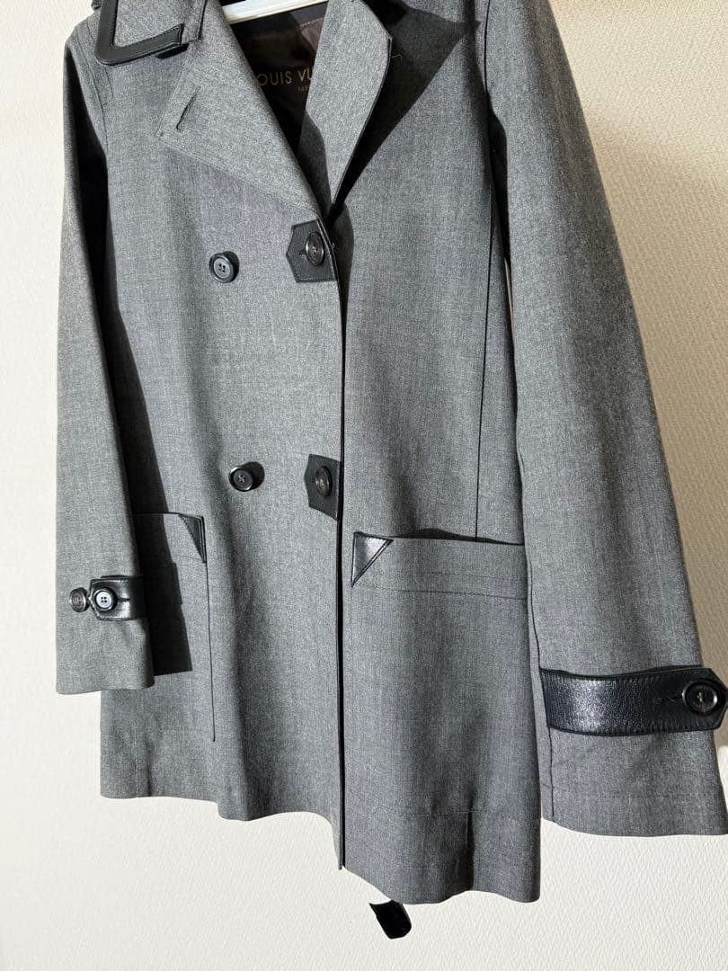 ルイヴィトン フード付きPコート