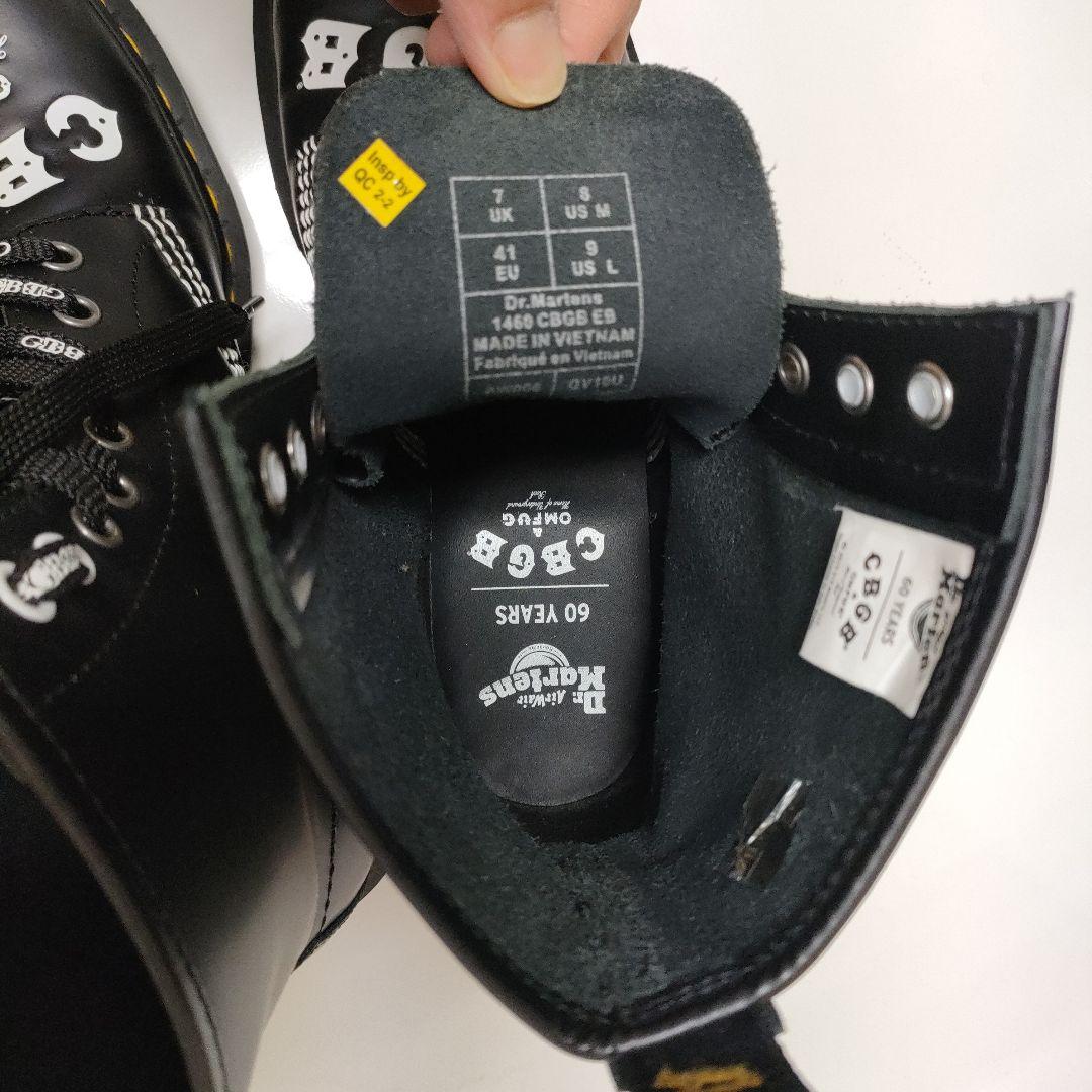 Dr. Martens 1460CBGB EBブラックブーツ (約25.5㎝)