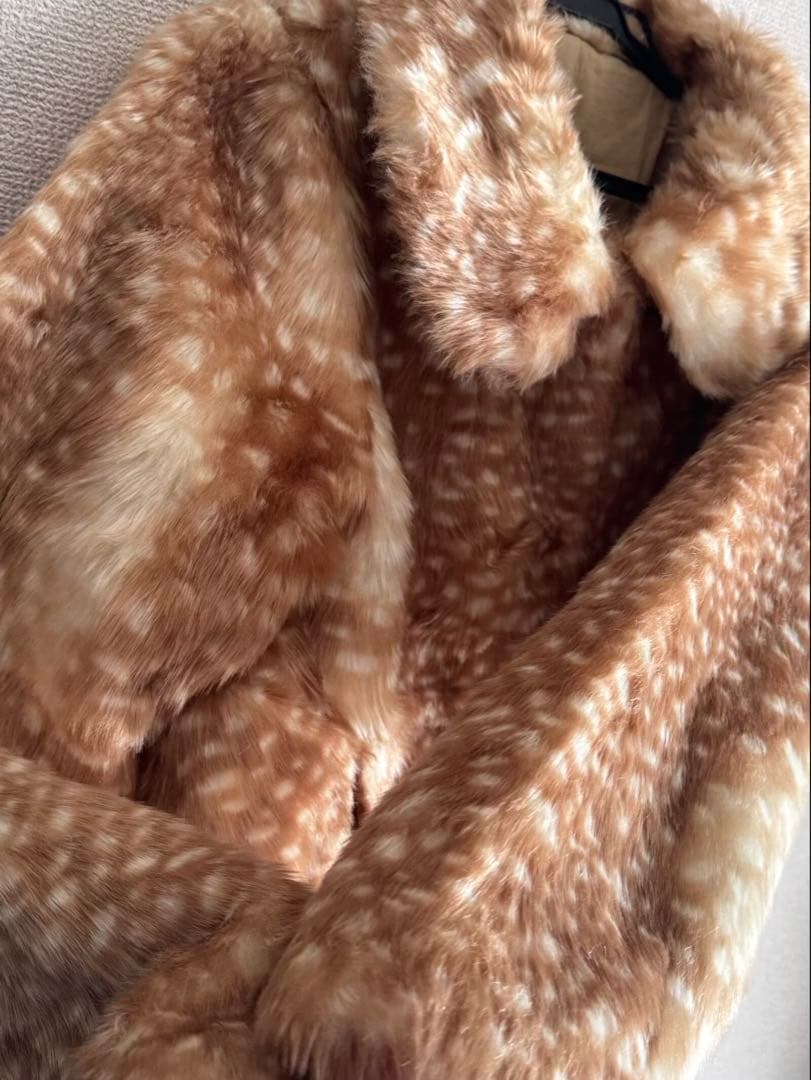 bibiy. DORA PEPURAMU FUR COAT 即日発送