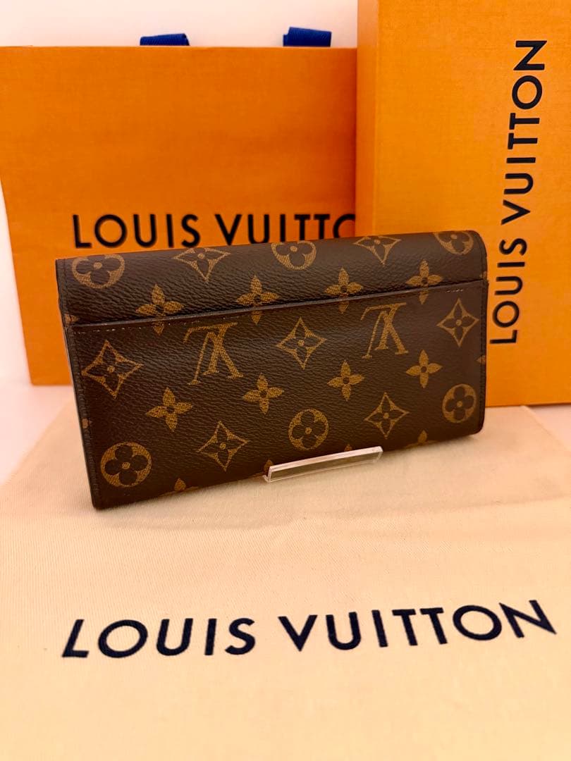 LOUIS VUITTON ポルトフォイユサラ　フューシャ　長財布