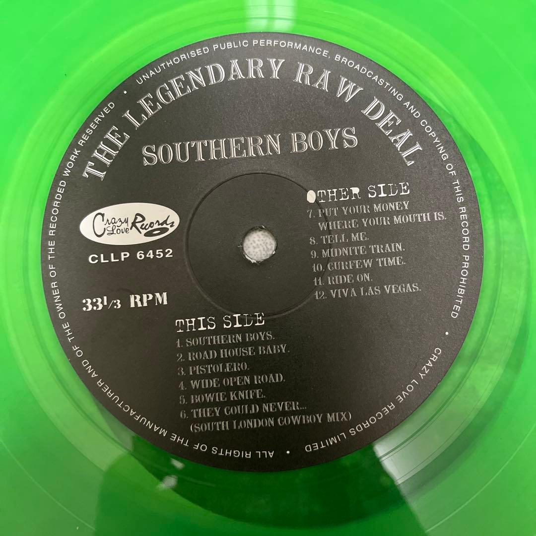 激レア 緑盤 The Legendary Raw Deal サイコビリー