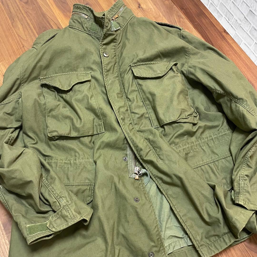 U.S ARMY米軍実物 M-65フィールドジャケット3rd 73年　Lサイズ