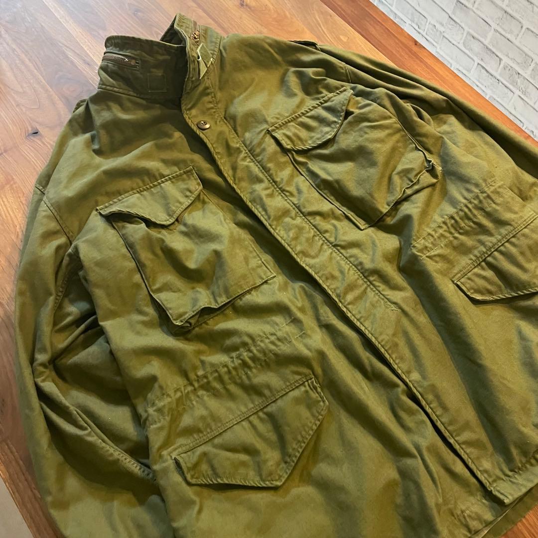 U.S ARMY米軍実物 M-65フィールドジャケット3rd 73年　Lサイズ