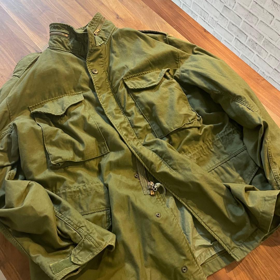 U.S ARMY米軍実物 M-65フィールドジャケット3rd 73年　Lサイズ