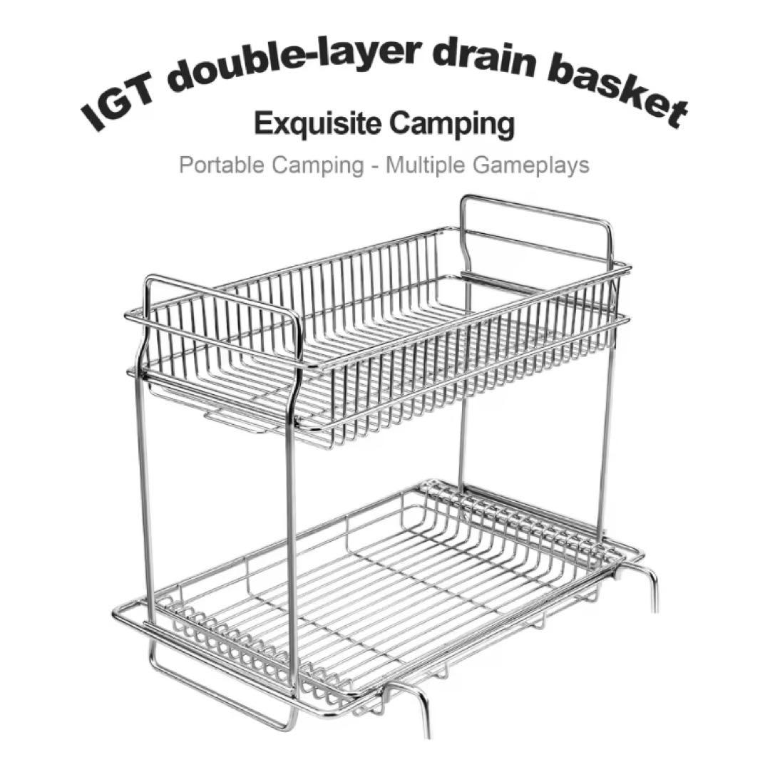 セパレートIGT ステンレス ダブルサイドラック スノーピーク peak