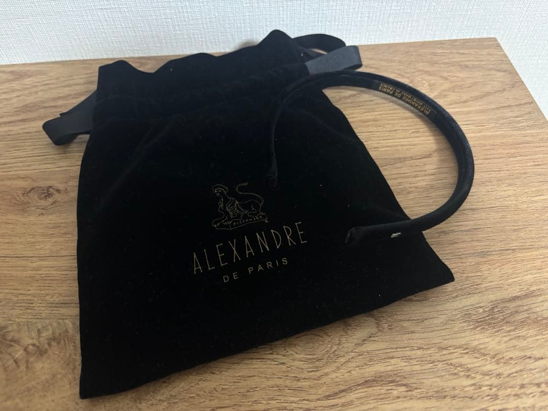 ALEXANDRE DE PARISベロアカチューシャ