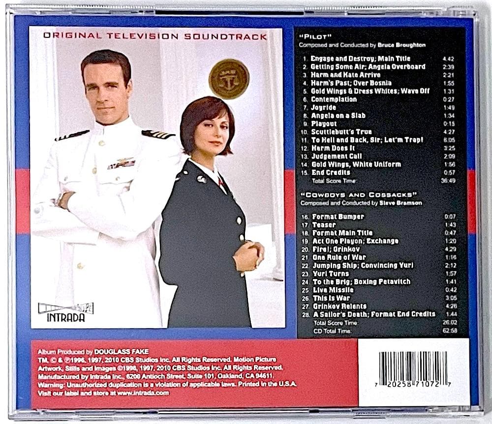 廃盤 CD J.A.G. 犯罪捜査官ネイビーファイル サウンドトラック