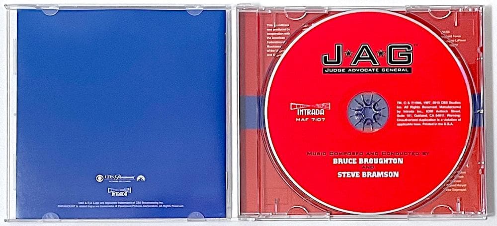 廃盤 CD J.A.G. 犯罪捜査官ネイビーファイル サウンドトラック