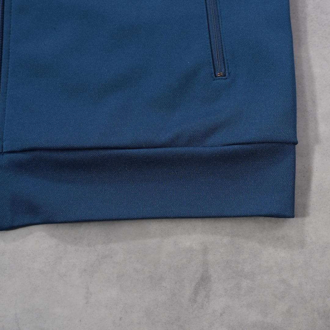 adidas アディダス トラックジャケット 古着 L 青 オレンジ 18274