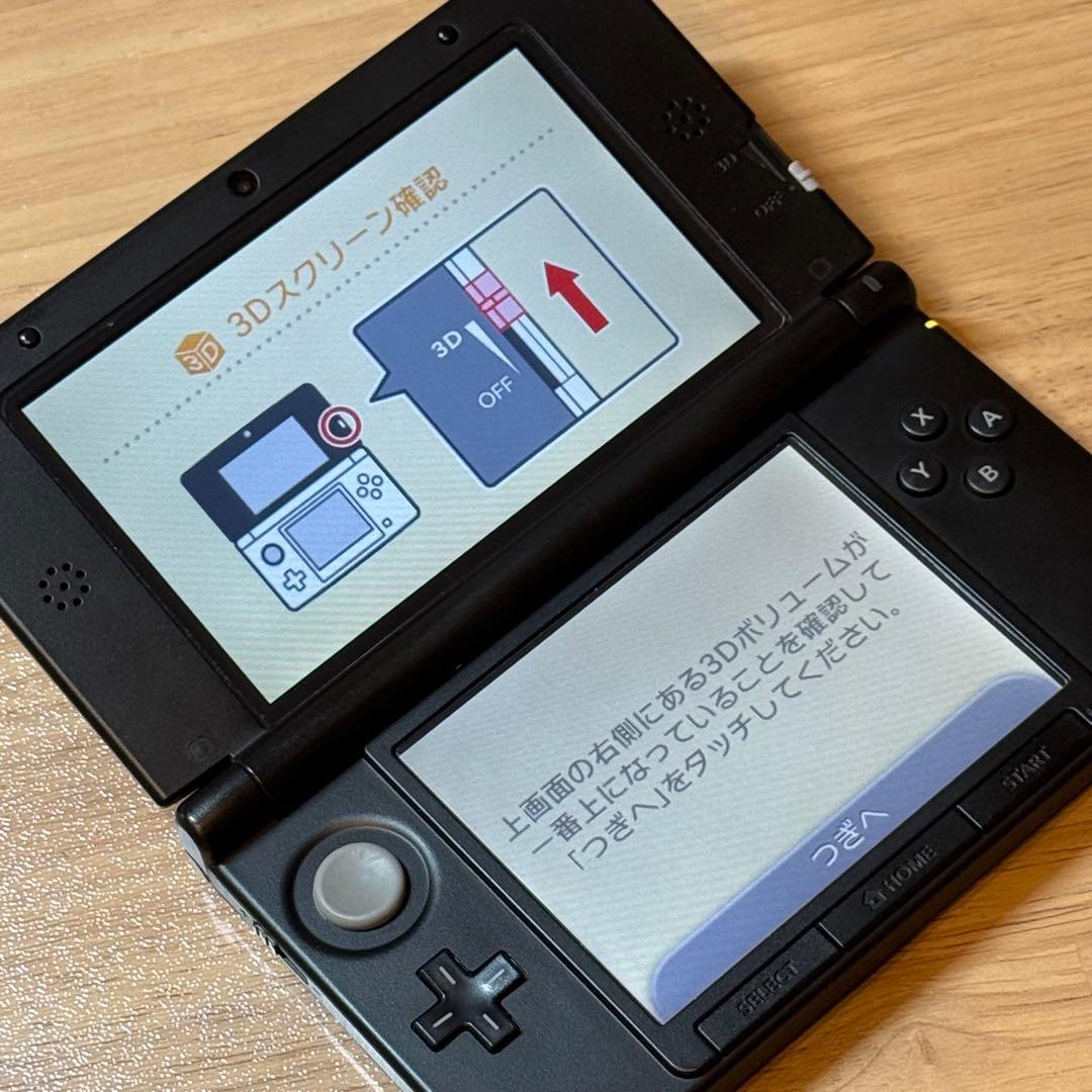8-051 ニンテンドー3DS LL ブラック 箱付き