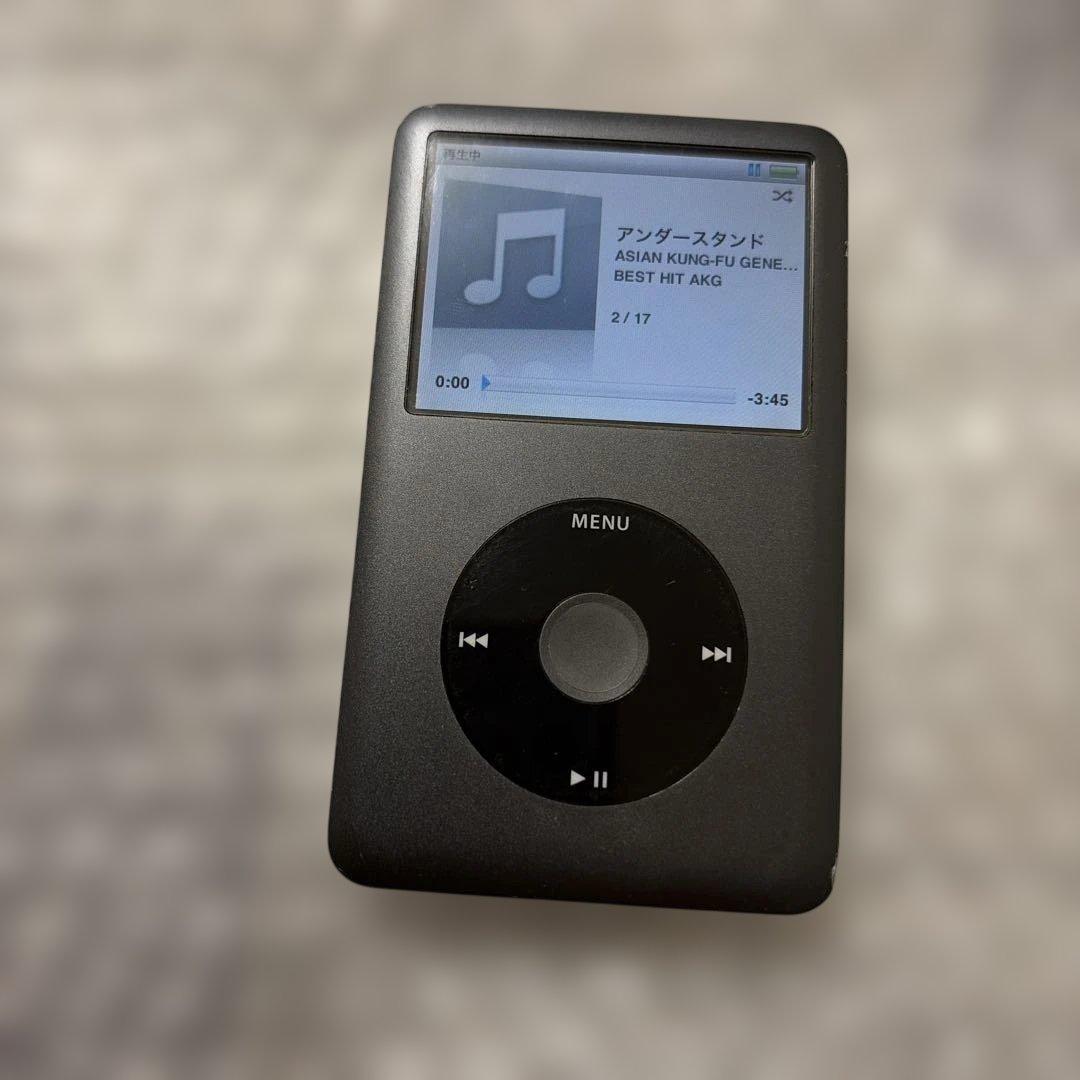 【良品】Apple iPod classic 120GB 黒