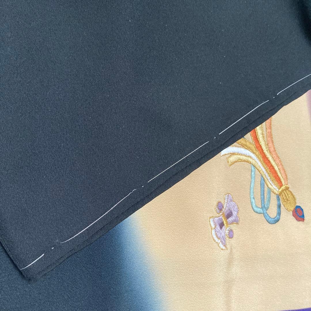 【新品】高級　刺繍　初着　お宮参り着　かぶと　龍柄