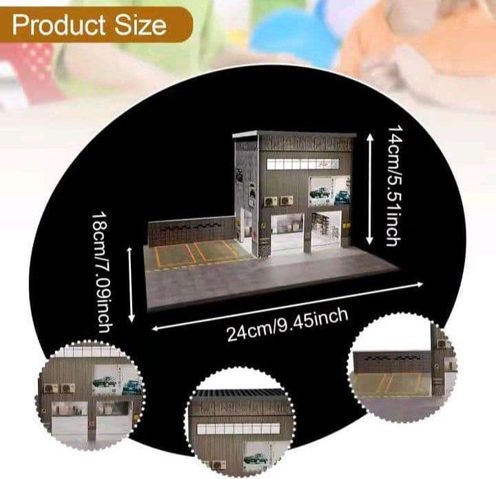 ⚠️ラスイチ⚠️■1/64【カーリペアショップ➕中古カーショップ】セット《新品》