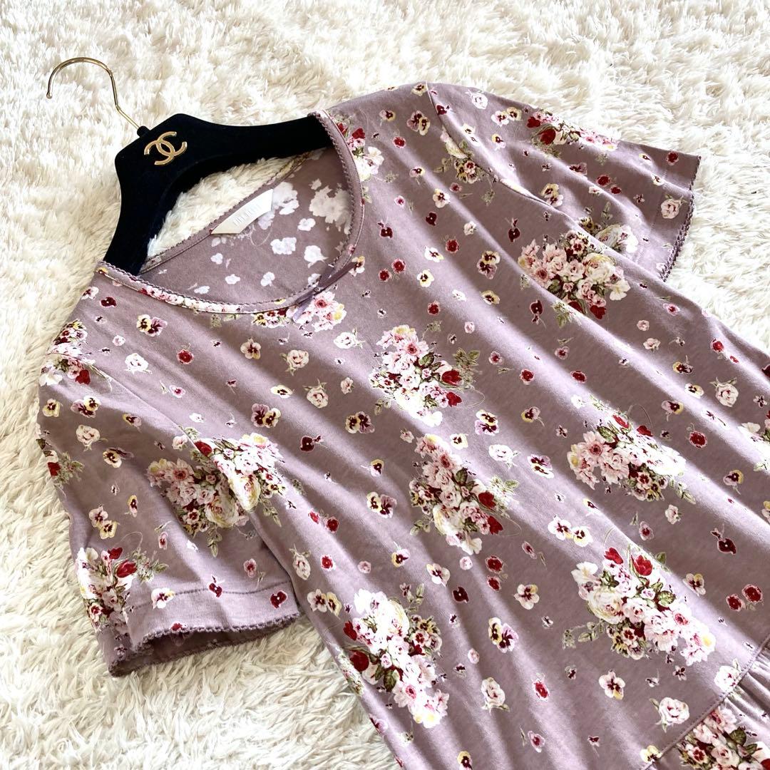 【未使用】ピンクハウス 2点セット クロシェカーディガン＆ワンピース フラワー