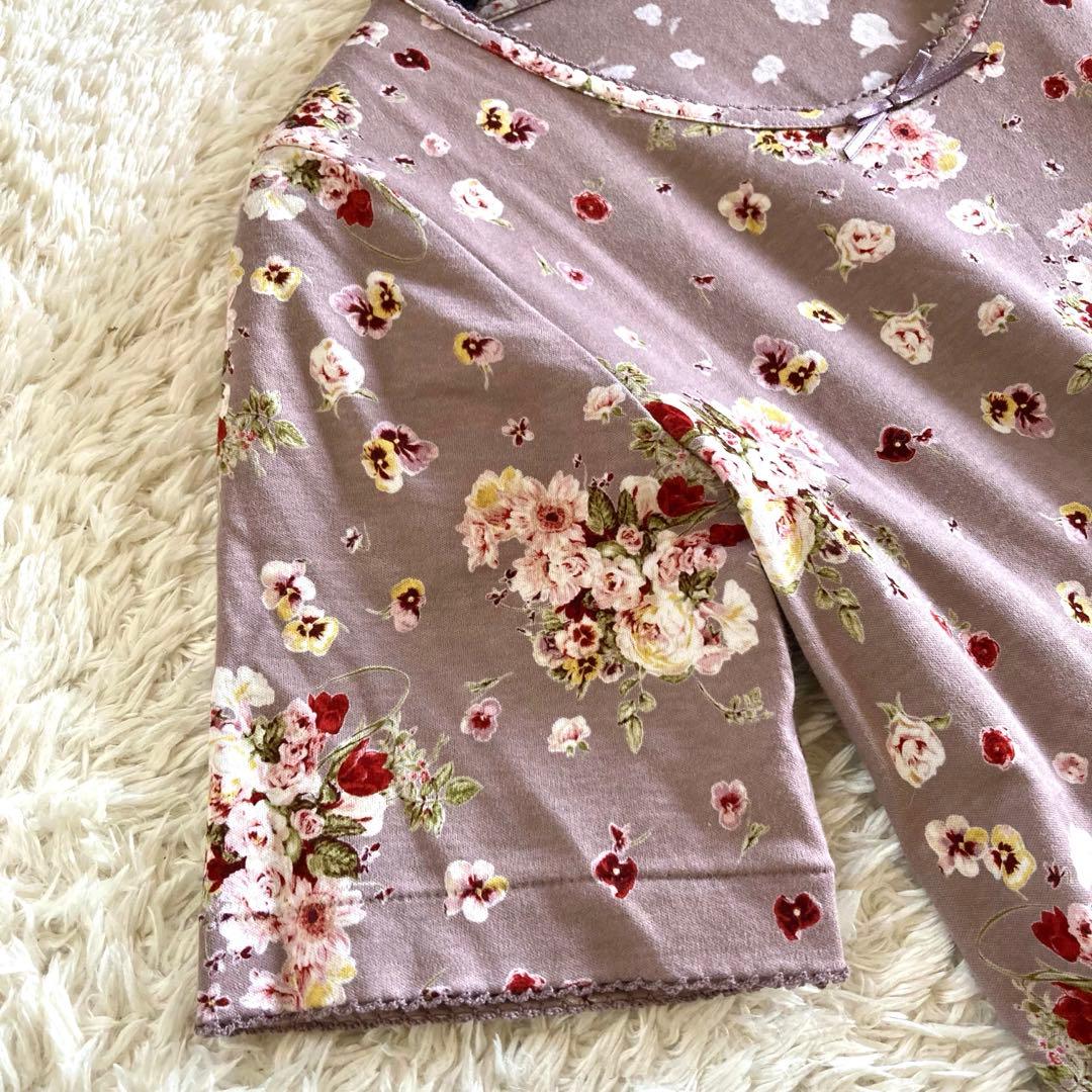 【未使用】ピンクハウス 2点セット クロシェカーディガン＆ワンピース フラワー