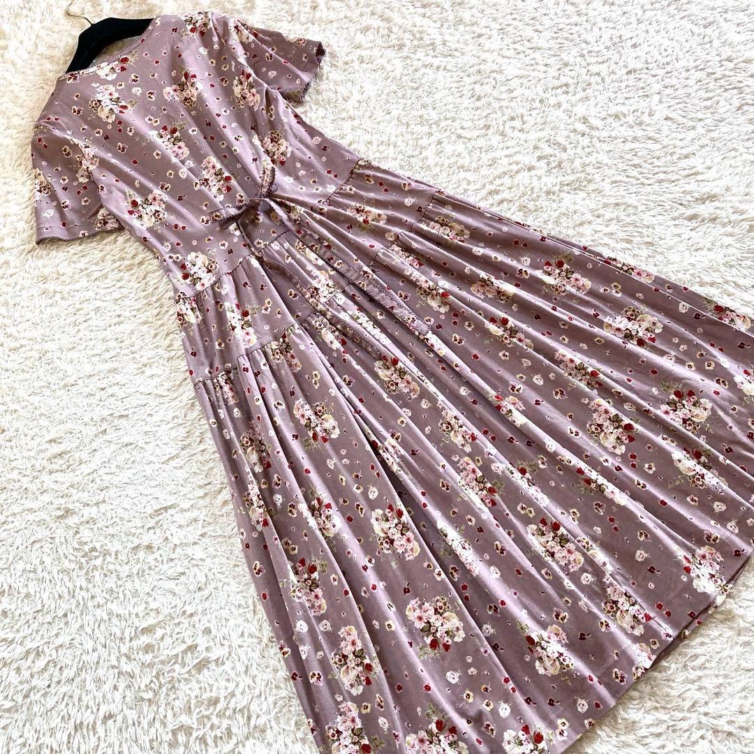 【未使用】ピンクハウス 2点セット クロシェカーディガン＆ワンピース フラワー